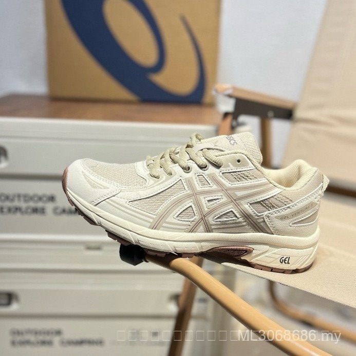 Jjjj UPYI GEL-VENTURE 6 Series Classic Running รองเท้ากันกระแทกสําหรับบุรุษและสตรี 3ZFZ