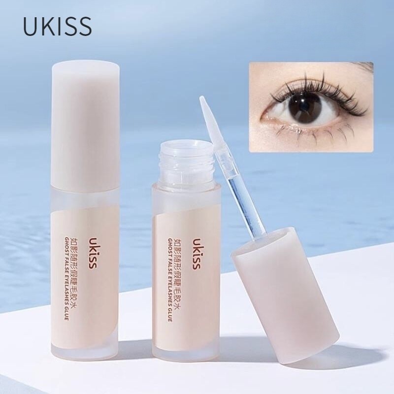 美多✨UKISS กาวติดขนตาปลอม Hypoallergenic Self-Grafting Eyelash จัดแต่งทรงผมกาวติดทนนาน