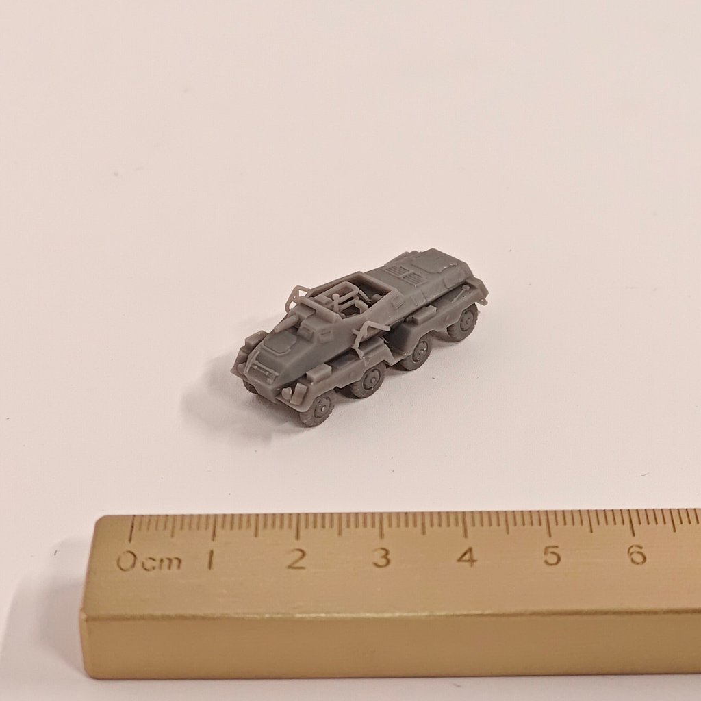 3D Printing 1/144 Scale sdkfz233 เครื่องชั่งรถหุ้มเกราะ รุ่น M3FF