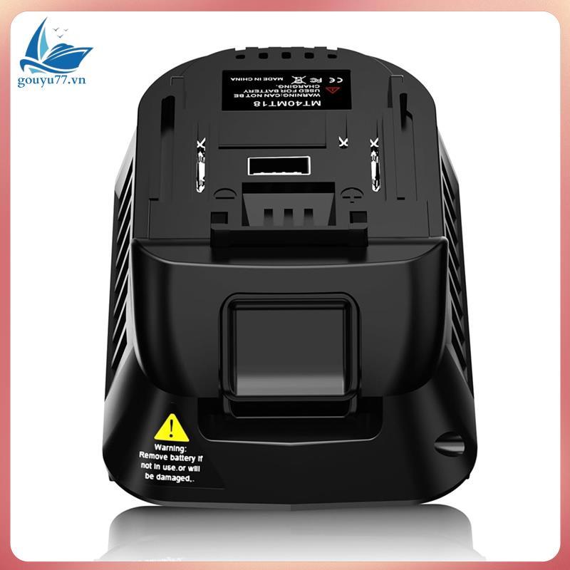 ตัวแปลงอะแดปเตอร์แบตเตอรี่สําหรับ 40V Li-Ion แบตเตอรี่เครื่องมือไร้สายสําหรับแบตเตอรี่ Li-Ion 18V