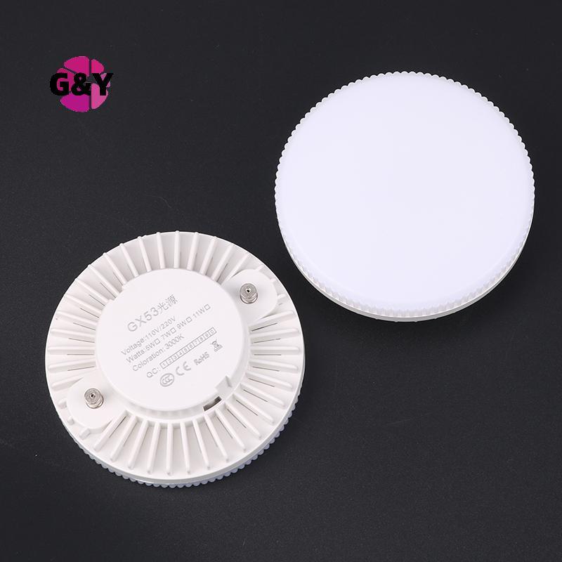 G&Y Gx53 หลอดไฟ LED ภายใต้ไฟตู้ 5W 7W 9W ตู้เสื้อผ้า AC 90-265V Led Spotlight เย็น Warm White Pu Lig