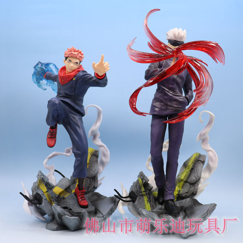 สะกด ZERO Gojo Go Knotweed Spell Virtual Style Special Effects ฉากตกแต่งรุ่น Boxed Figure