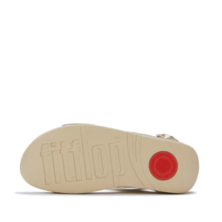 FITFLOP LULU ULTRA-JEWEL METALLIC B/S รองเท้าแตะแบบรัดส้นผู้หญิง รุ่น A5C-675 สี PLATINO