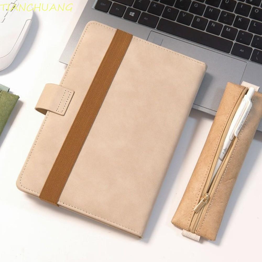 เถียนเฉิง เคสยางยืดวง,เคสปากกาแบบถอดได้อเนกประสงค์กันน้ํา,เครื่องใช้สํานักงานปรับน้ําหนักเบาหลายสีกระดาษปากกาแขนแล็ปท็อ