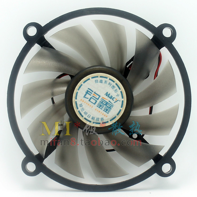 [หม้อน้ําขายร้อน] พัดลมระบายความร้อนการ์ดกราฟิก Mingxin GT430 430U GT630N Tu Nengjian HD6570N ดั้งเด