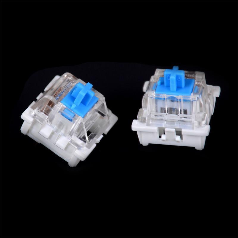 EDTH 10 ชิ้น Mechanical Keyboard Switch Blue สําหรับ Cherry MX Keyboard Tester Parts