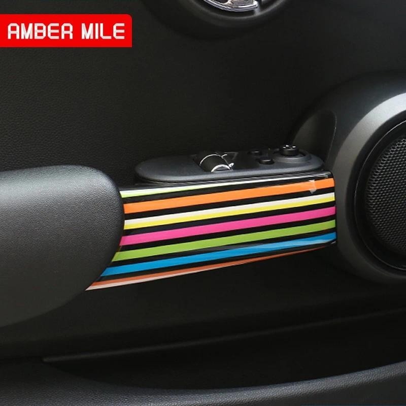 AMBERMILE คริสตัลอีพ็อกซี่สําหรับ MINI Cooper F56 อุปกรณ์เสริมสําหรับ Mini F56 JCW Mini F56 ภายใน Tr