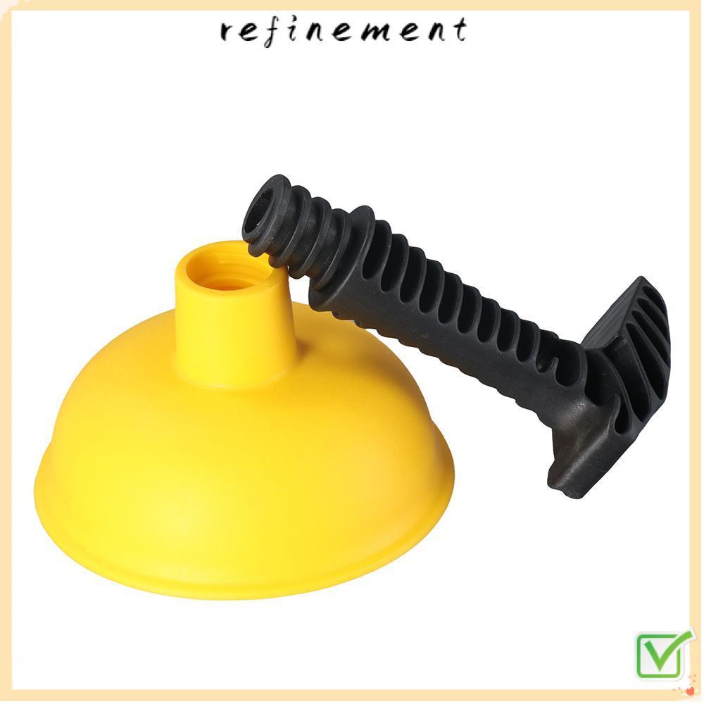 REFINEMENT Sink Plunger Slow Sinks Tubs Unclog Handle
