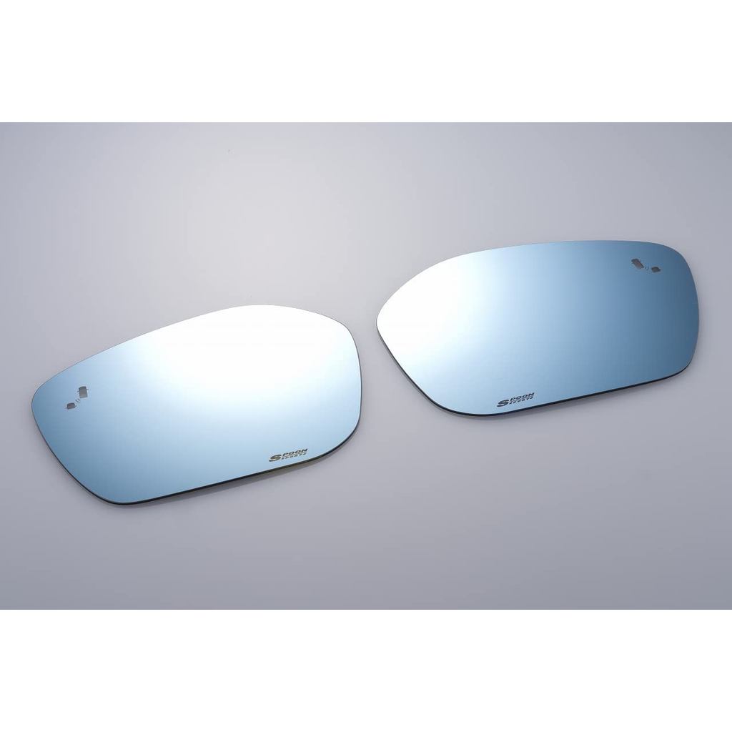 SPOON SPORTS Blue Wide Door Mirror for Civic/e:HEV 6BA-FL1 (EX, LX)/6AA-FL4/6BA-FL5 [76203-FL1-030]