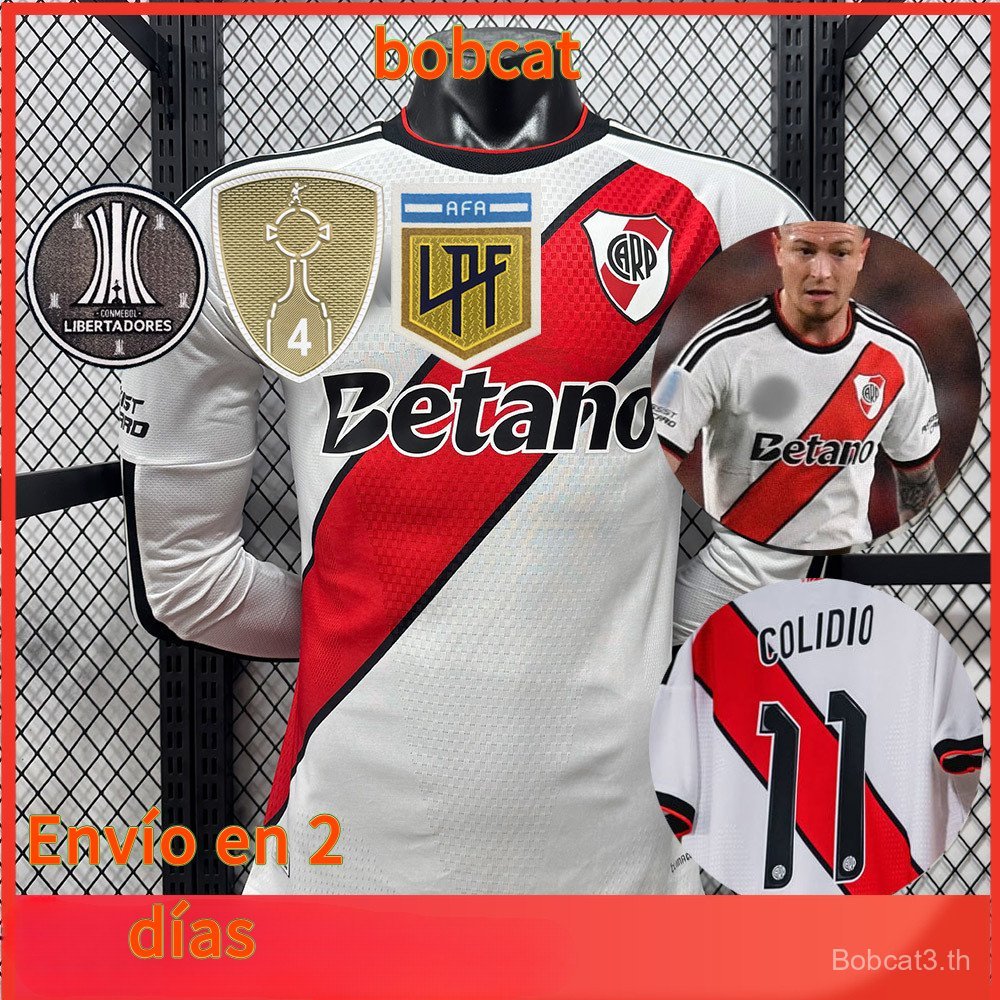 Players Home Jersey 2026-27 River Plate Long Sleeve Jersey พร้อมชื่อและหมายเลขที่กําหนดเอง
