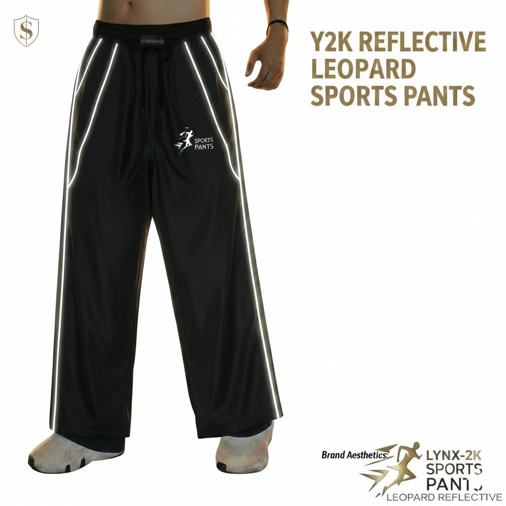 กีฬา SML XL XXL 3XL VIRAL กางเกง CVD Lexvynz เด็ก Skena กางเกง Tiger COMBINATION Vintage สะท้อนแสง L