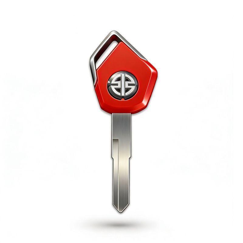 Fits Kawasaki motorcycle key blanks, for H2, H2R, Z800, Z900, ZX6R, ZX10R motorcycle key handles