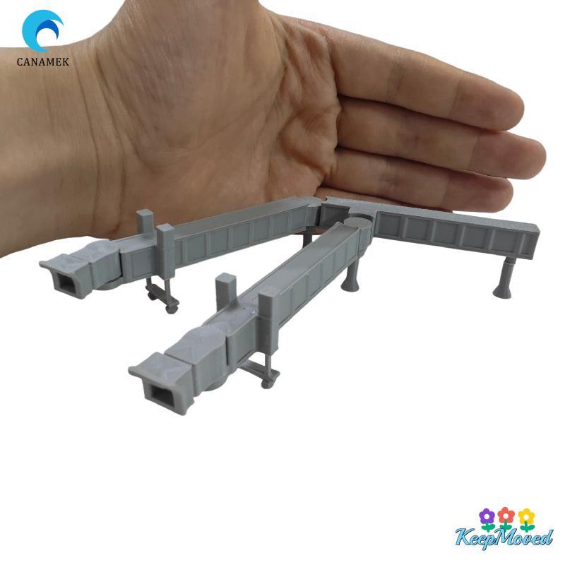 KeepMoving Airport Double Corridor Bridge Scene รุ่น 1:400 Scale 1 ชุดตกแต่งที่สมจริงสําหรับ Airport