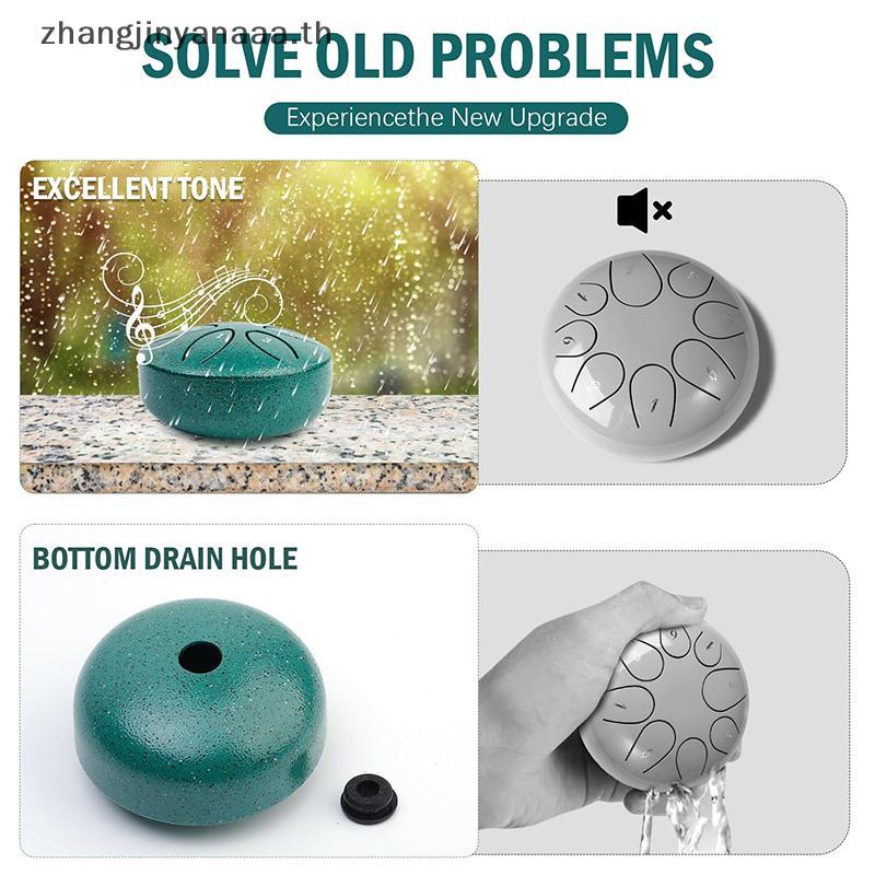 # zhangzhangzhang # Rain Drum Rain Drum สําหรับนอกเมื่อฝนตก Rains Rain Drum For Outside Garden Chakr