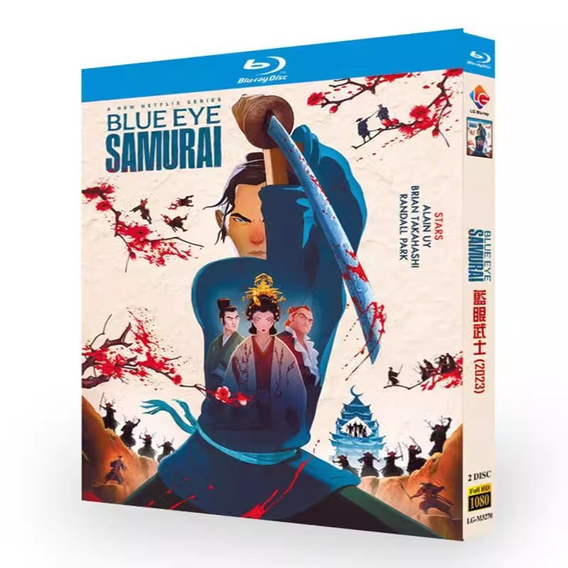 แผ่นบลูเรย์ แอนิเมชั่นญี่ปุ่น Blue Eye Samurai (2023) 2BD G002