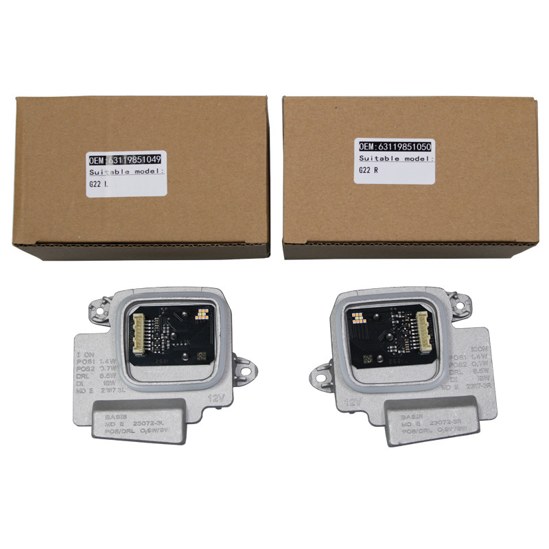 Premium-JS ไฟหน้าส่วน M440i G22 LCI LED เปิดตัวบ่งชี้หน่วยโมดูลซ้าย 63119851049 ขวา ขวา ขวา ขวา 6311