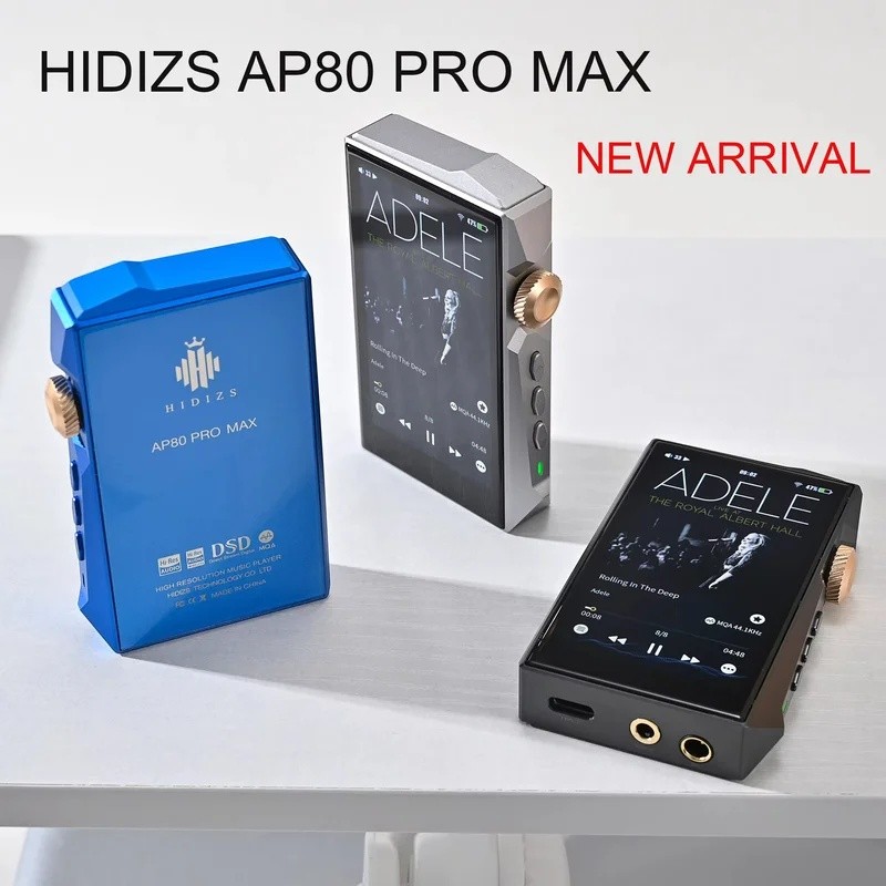 850G HIDIZS AP80 PRO MAX สีแดง/สีเขียว All-in-One สตรีมมิ่ง HIFI เพลง MP3 เครื่องเล่น Hi-Res เสียงบล