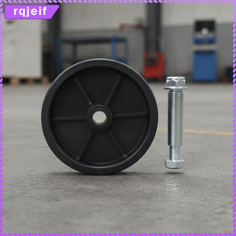 [rqjeif] Replacement Trailer Jack Wheel ติดตั้งง่าย Trailer Jack Wheel พร้อม Bushing Heavy-Duty Stur