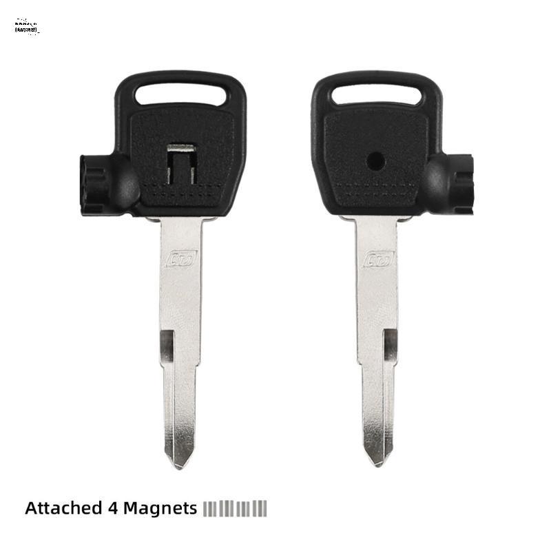GoGoHome Universal แม่เหล็ก Anti-Theft Blank Key Lo สําหรับ CT250 300 400 KYMCO Racing KCC Acc อะไหล