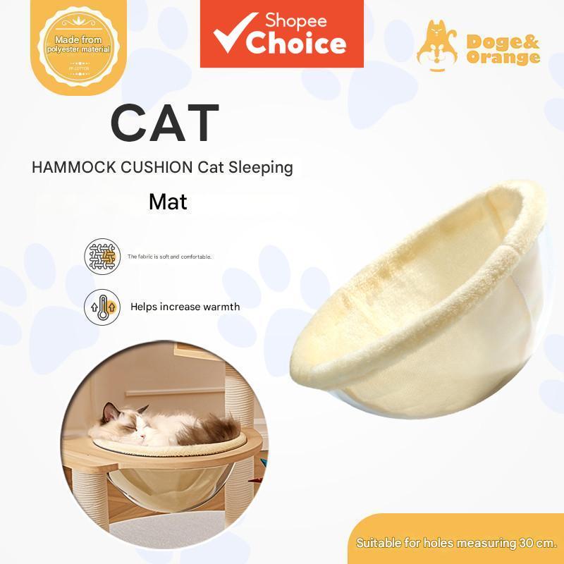 Doge&Orange เบาะรองนอนแมวนุ่ม 30 ซม. เสื่อตุ๊กตาอะคริลิค Liner Warm Pet Pad