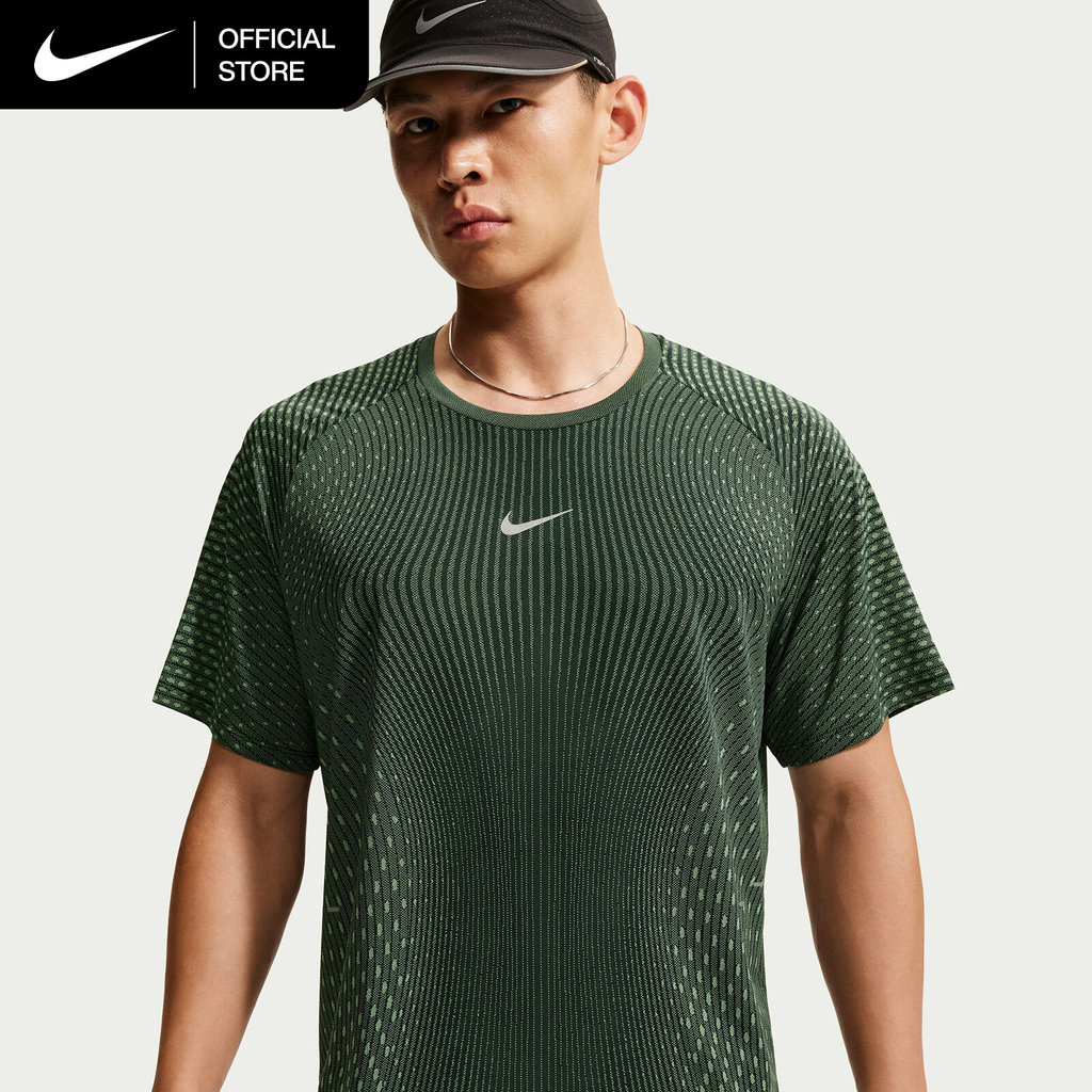 Nike Stride Men's Aero-FIT Short-Sleeve Running Top - Black [IH0746-010]