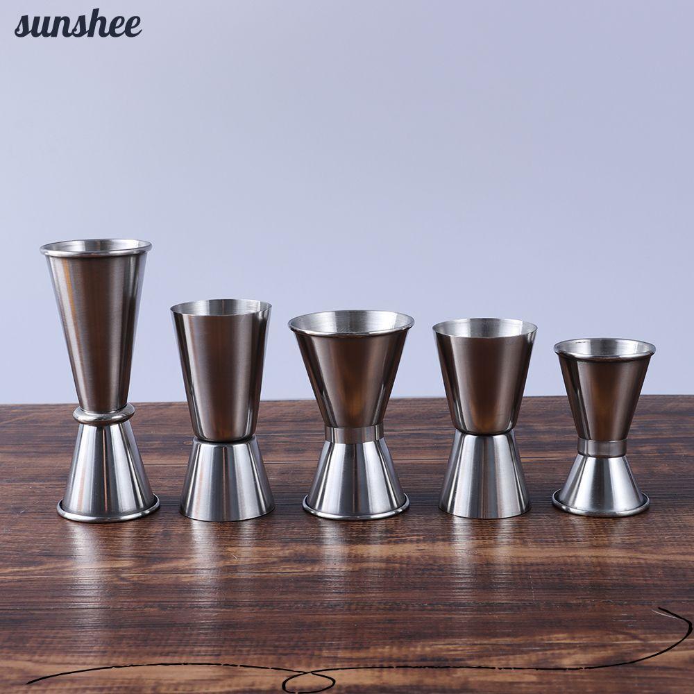 SUNSHEE วัด Jigger Barware อุปกรณ์ครัว ดื่ม Didi แก้ว