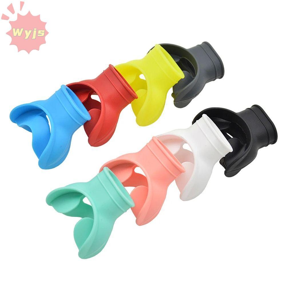 WJYS Snorkel Regulator Mouthpiece, สบาย Universal Scuba Regulator Mouthpiece, Ergonomic อุปกรณ์ดําน้