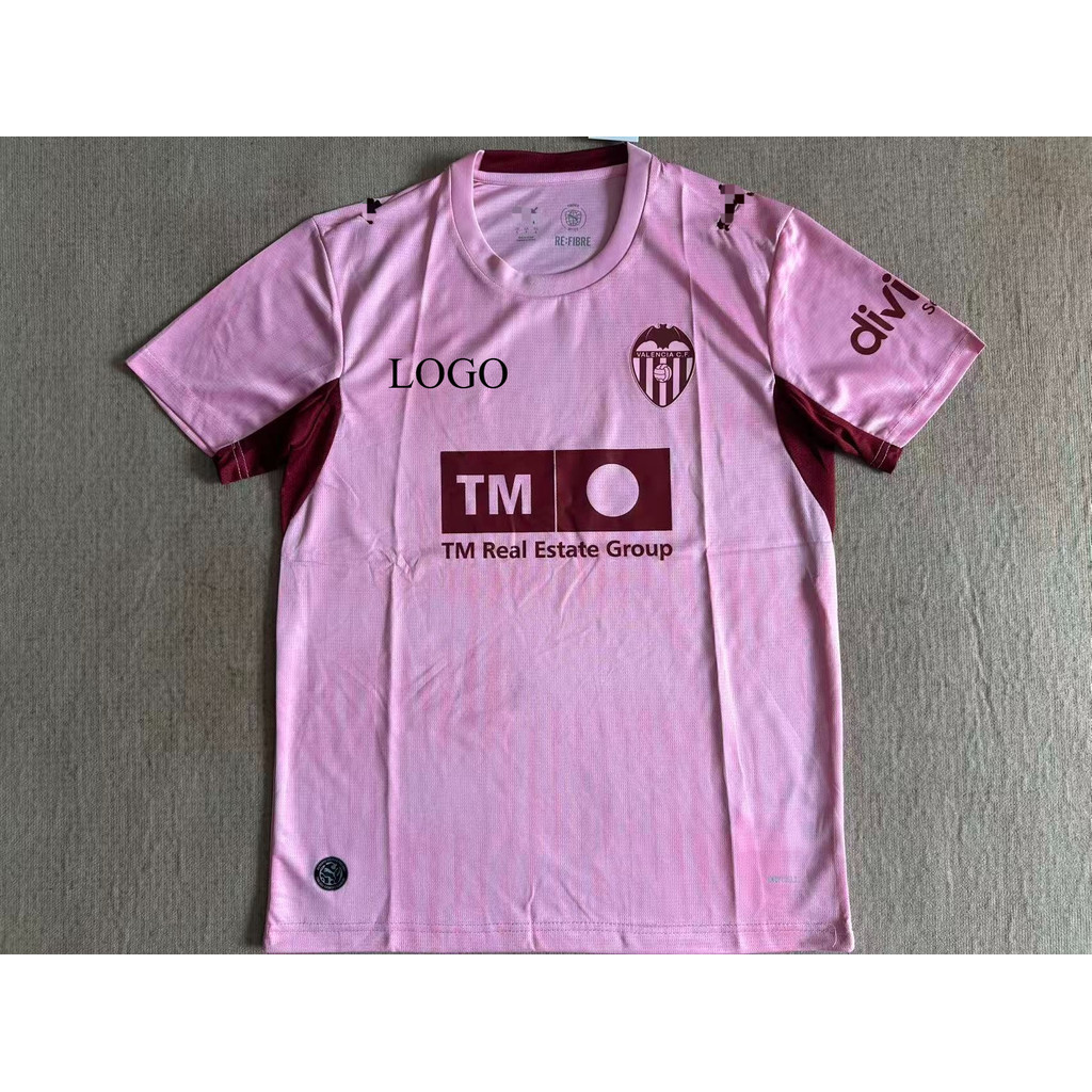 ผู้ชาย 2026-27 Valencia 2 Away Fan Version Soccer Jersey AAA +, Custom ชื่อจํานวน Patch Breathable เ