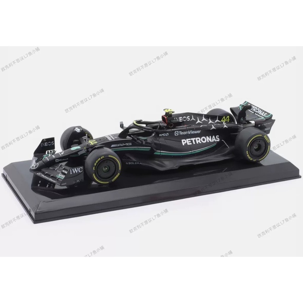 [คลังสินค้าพร้อม] IXO 1: 24 F1 รถรุ่น Mercedes Benz W14 Hamilton WDC World Champion W14 Hamilton F1 