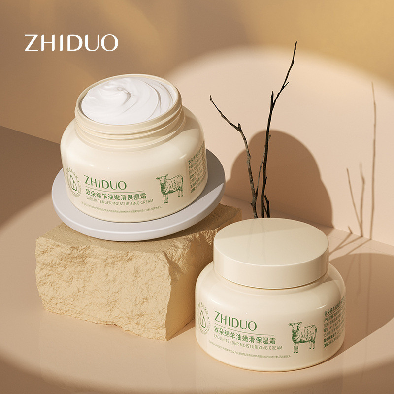 Zhiduo Lanolin Hand Cream Tender Smooth Moisturizing Cream Skin Moisturizing Gentle Cream ครีมทามือ