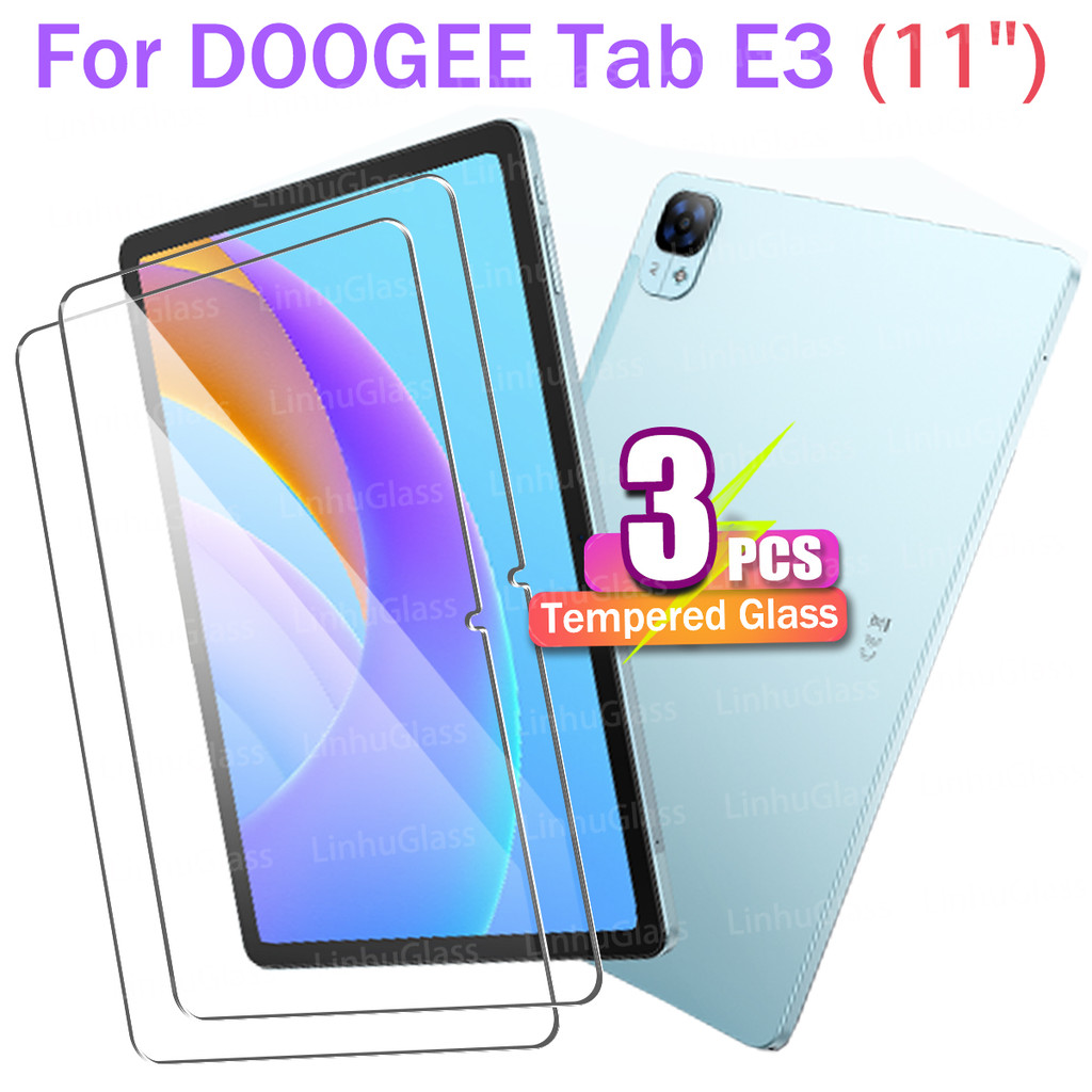 1‐3Pcsกระจกนิรภัยป้องกันการระเบิดสําหรับDoogee U9 U13 U12 U11 U10 2025 proแท็บเล็ตHDป้องกันหน้าจอสํา