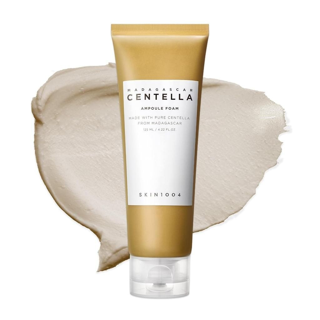 1004 Madagascar Centella Asiatica Essence, 4.23 fl.oz, น้ํายาทําความสะอาดผิวหน้าเกาหลีและเมคอัพรีมูฟ