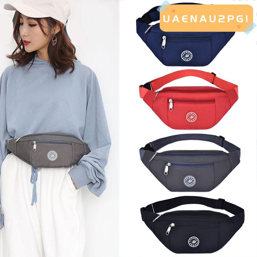UAENAU2PG1 Fanny Pack Casual Wallet Storage Bag กระเป๋าเข็มขัดผ้า