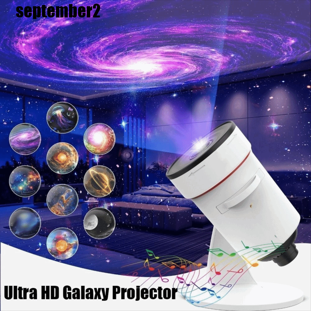 SIPTEMBER Star Projector, Ultra HD Galaxy Projector Galaxy Projector, Perfect Ambiance Lamp การควบคุ