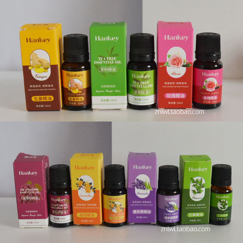 6 ขวด HANKEY HANKEY น้ํามันหอมระเหย Osmanthus Moisturizing Skin-Friendly สบาย Improving ผิวแห้ง Mois