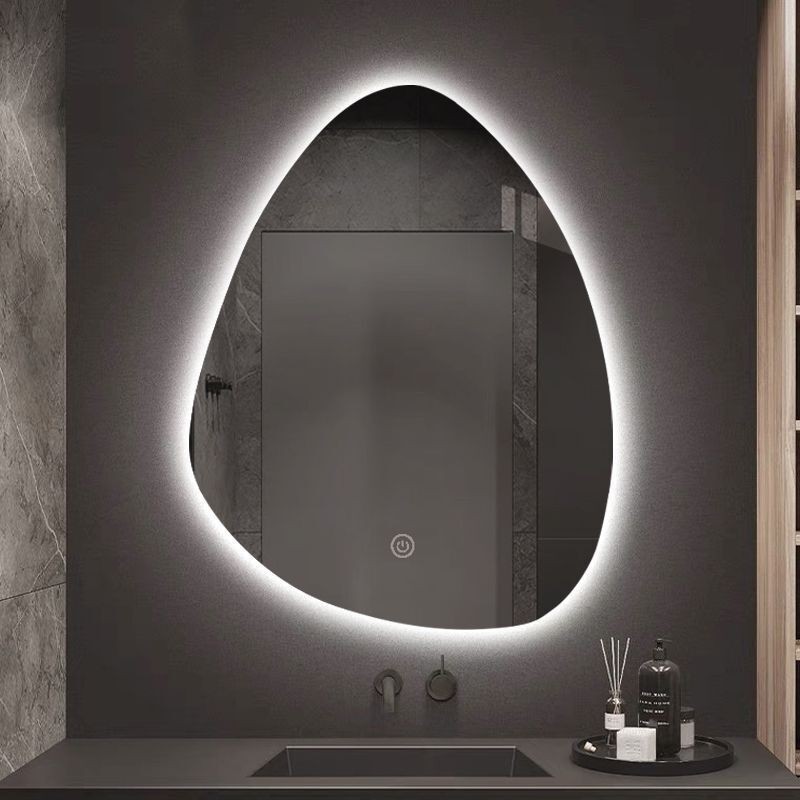 Smart LED Mirror Bathroom Mirror Makeup Mirror Dressing Mirror With Light Touch Screen Wall Mounted 