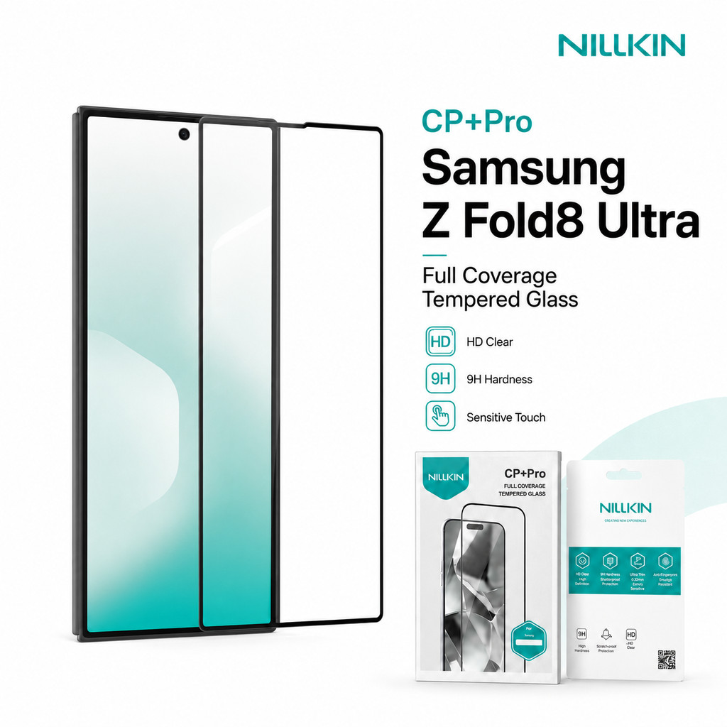 NILLKIN ฟิล์มกระจก สำหรับ Samsung Galaxy Z Fold 8 Galaxy Z Fold 7 Galaxy Z Fold 6 ฟิล์มกระจก FM5002