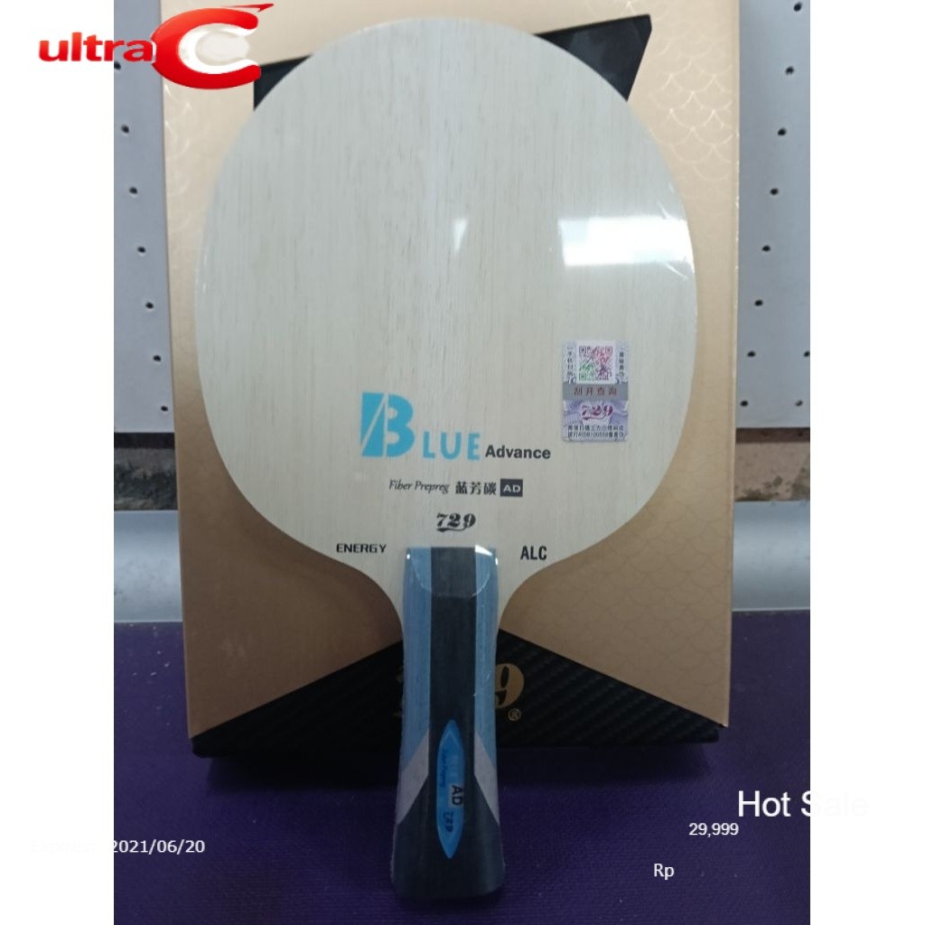 ไม้ปิงปอง 729 Energy Blue lc