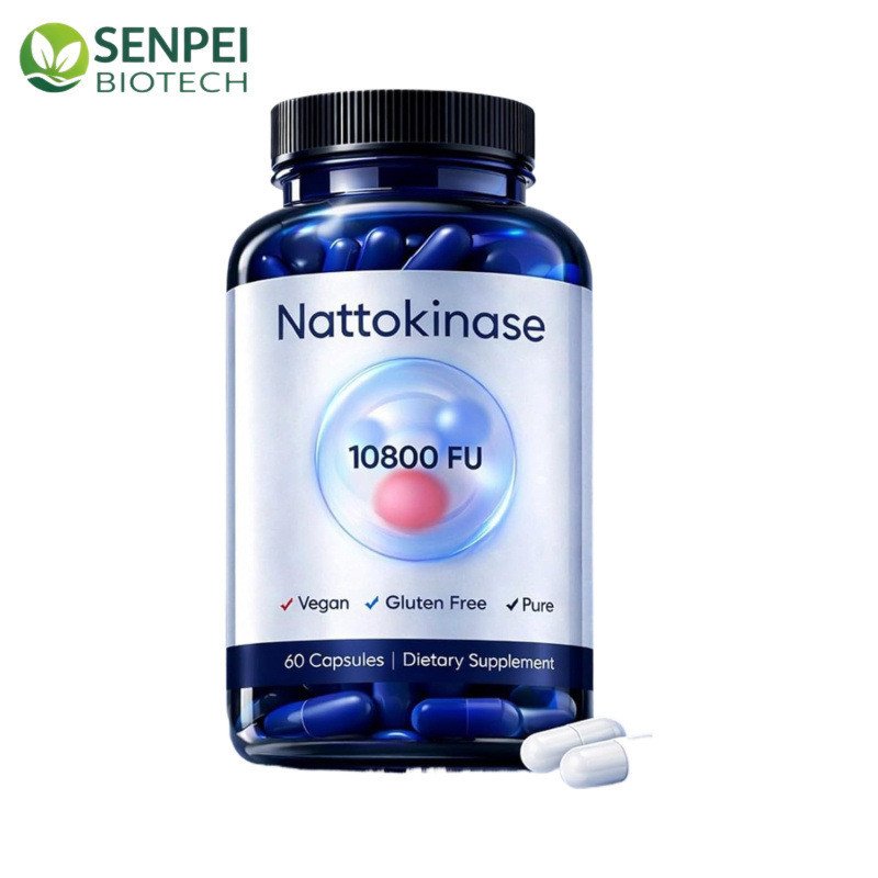 ผู้ผลิต Fast-Source ขายดี Nattokinase Cardiovascular Healthy Nattokinase Capsule Extract