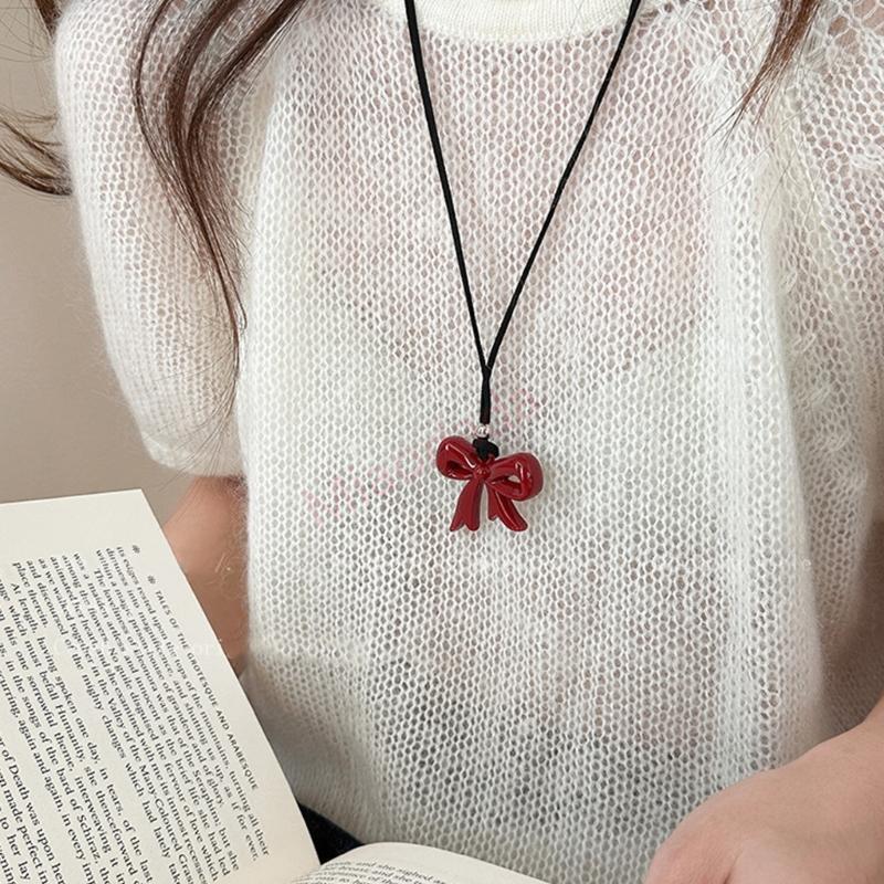 MDD จี้สร้อยคอเรซิ่น Texture Charm สร้อยคอปัจจุบันสําหรับสุภาพสตรีมีสไตล์