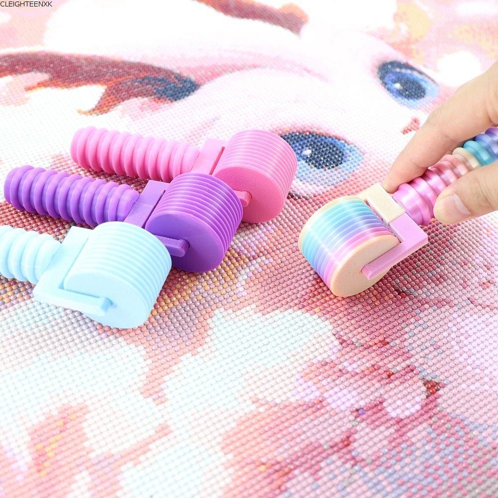 CLEIGHTEEN8H 5D ภาพวาดเพชรปากกา Roller, เย็บปักถักร้อย Roller เครื่องมือ 5D เพชรภาพวาด Roller, DIY เ