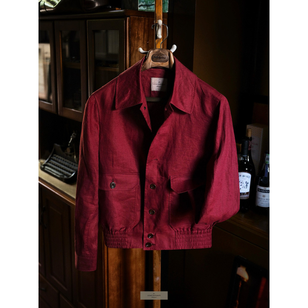 คุณโมเระเอเล成衣 | Linen A2 Bomber Jacket  麻A2iorg