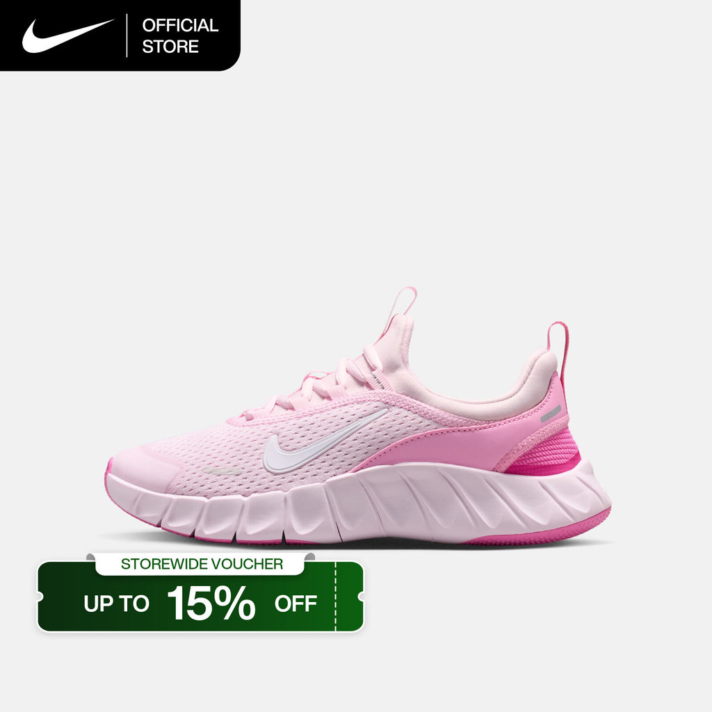 Nike Older Kids' Free Ride Running Shoes - Pink Rise [IO1642-600]