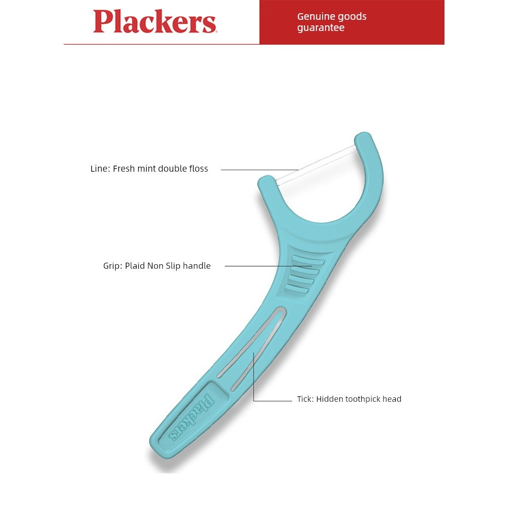 ไหมขัดฟัน ไหมขัดฟัน watsons Plackers นำเข้าไหมขัดฟัน75ถุง