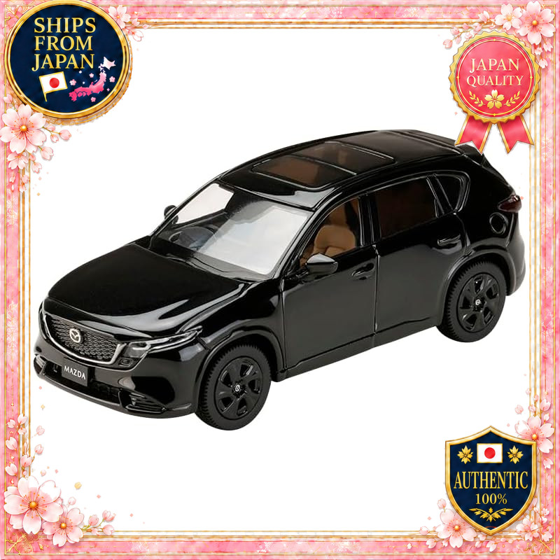 HobbyJAPAN HJ64 Mazda CX-5 1/64 Jet Black Mica Finished Model HJ641093BK