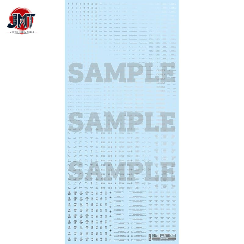Gaia Notes Decal Series GND-02 Caution Decal, Foil Silver, Model-Making Decal, 77021