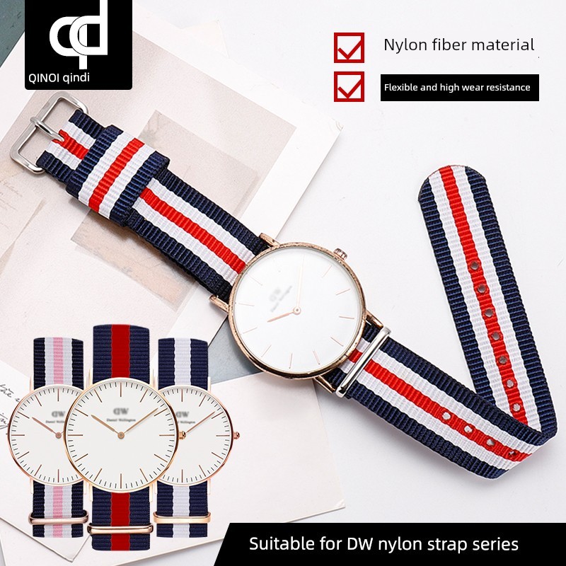 นาฬิกา ผู้ชาย seiko ของแทั นาฬิกาเด็กผู้หญิง สายนาฬิกาไนลอน DW สำหรับผู้ชายและผู้หญิง dw Daniel Well