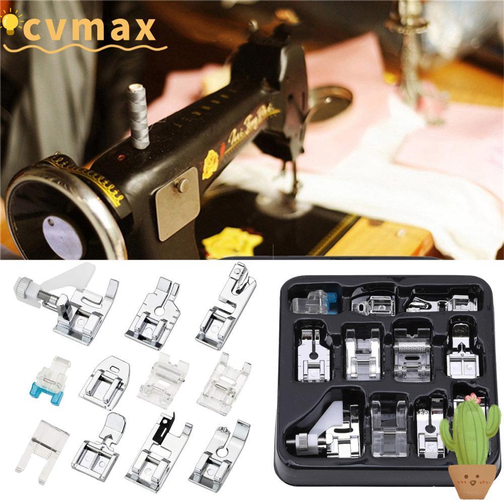 CYMX 11 ชิ้นฟุต Snap On ในครัวเรือนถักเครื่องมือเย็บผ้าตาบอดสําหรับนักร้องชุด