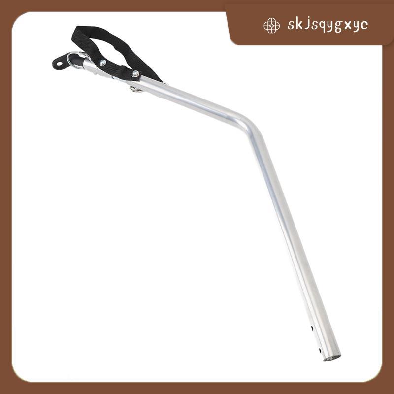 skjsqygxycBicycle Tow Bar เปลี่ยน 74 ซม.เหล็ก Tow Bike Trailer Drawbar พร้อมสายนิรภัย Cargo Trailer