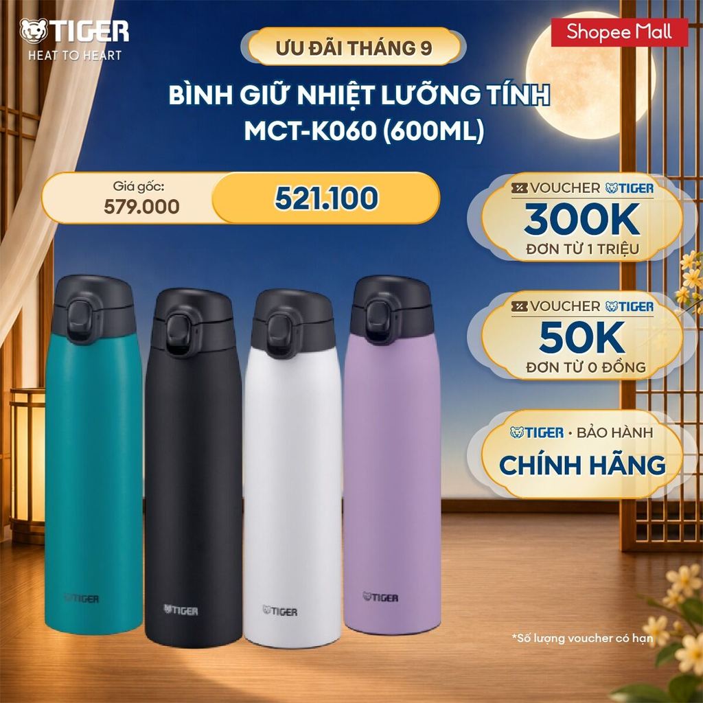 Tiger MCT-K060 กระติกน้ำร้อน